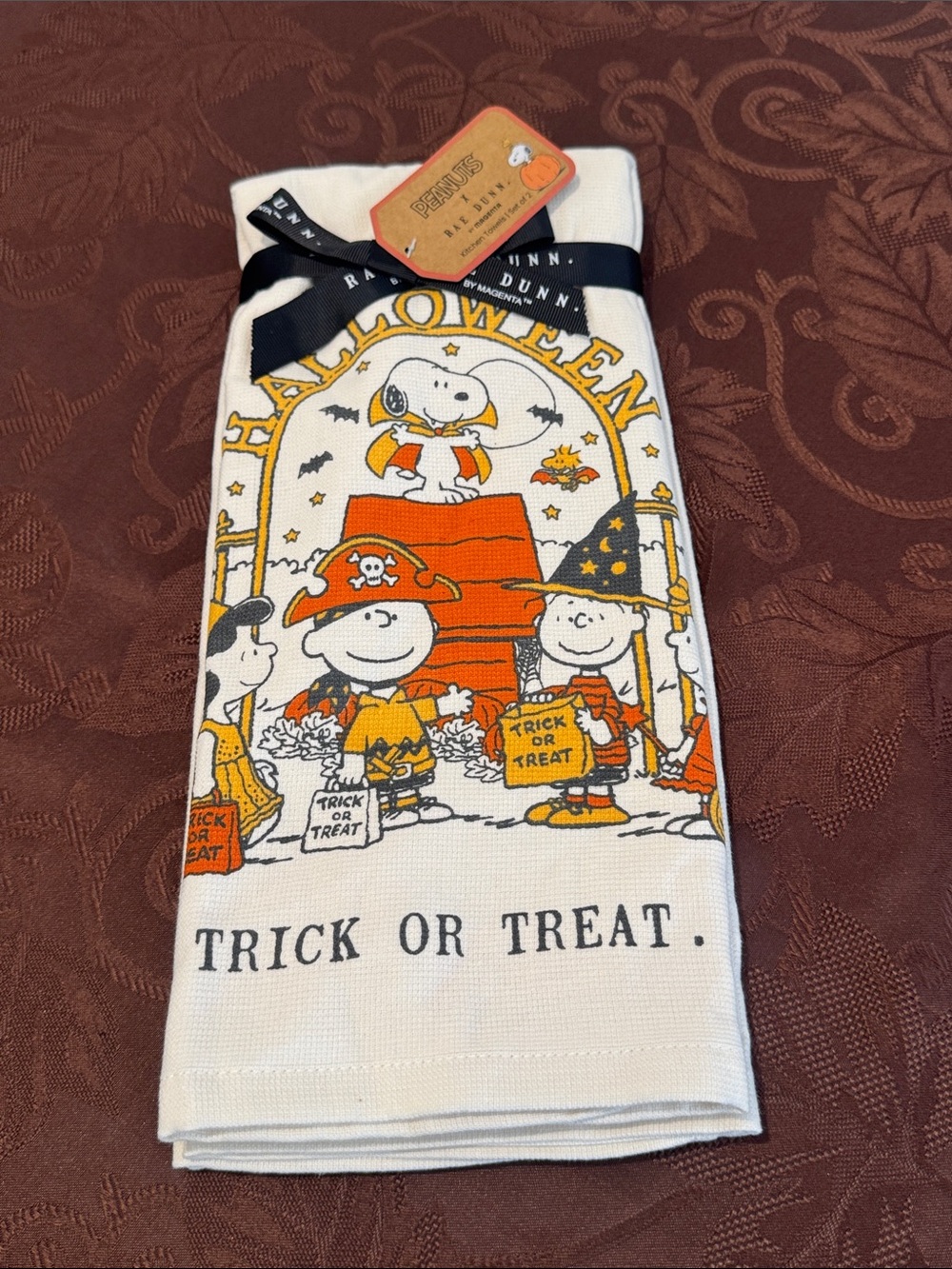 🎃Peanuts X Rae Dunn Halloween Kitchen Towels.